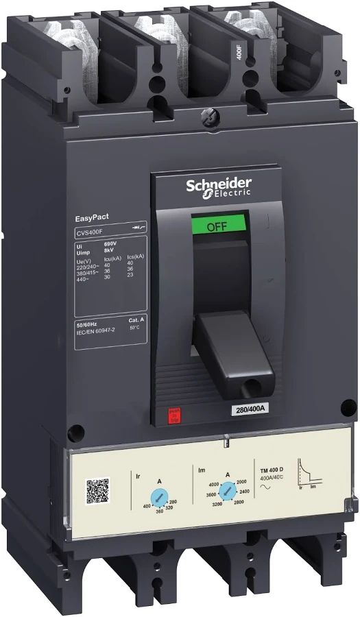 MCCB BREAKER 400A 3 POLE (7500000402)