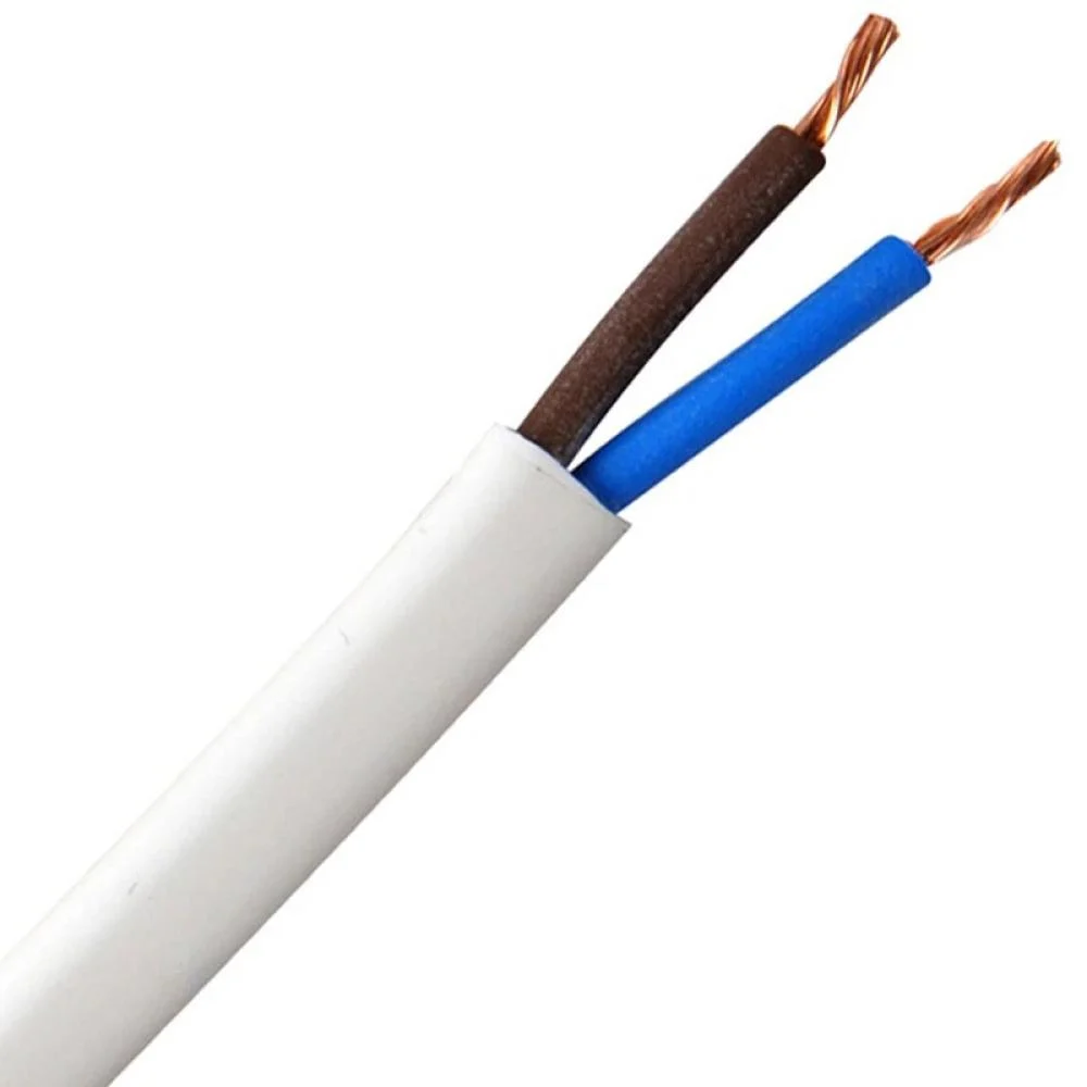 Flexible Cable CU/PVC/PVC 2x2.5mm, White – CAWABEL