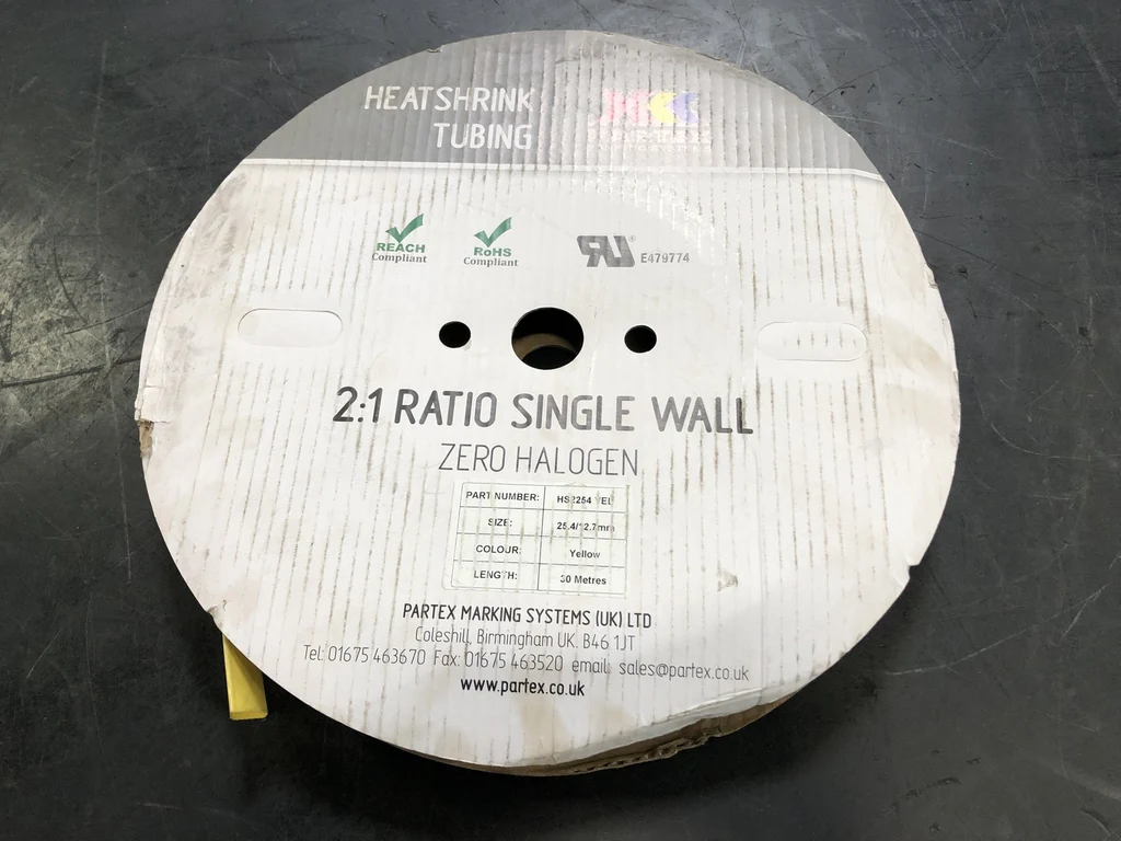Heat Shrinkable Tube 25.4mm – HS2254 Partex (30mtr/Roll)