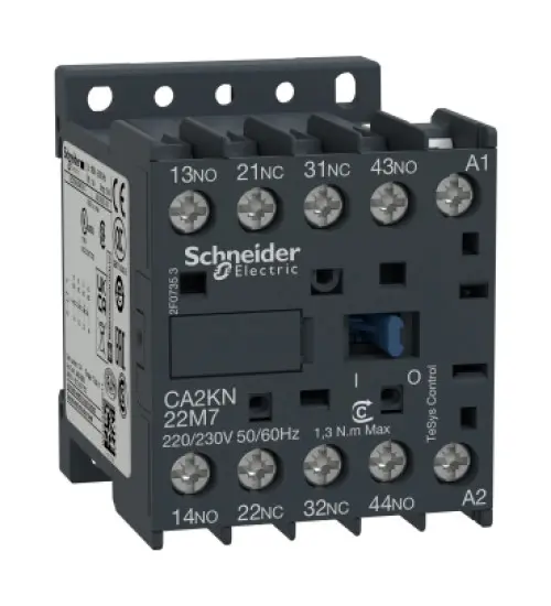 Control Relay 2NO+2NC 220-230VAC Coil CA2KN22M7