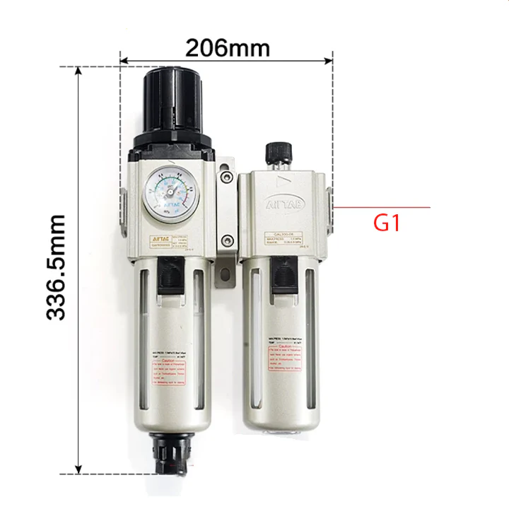 FRL Complete set Size 1" reference : GAFC600C25ASG  Airtac 