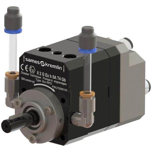 RPG Robotic Paint Gear Pump for Flow management