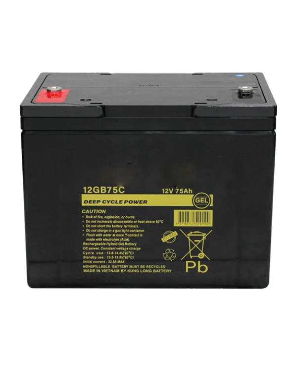 Redox Battery Power 12V – 75Ah