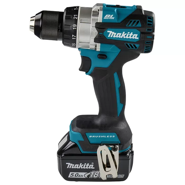 Cordless Hammer Drill Machine, For Steel / Wood, 13 mm, 18 V, 0 ~ 2,100 rpm, 2.7 kg