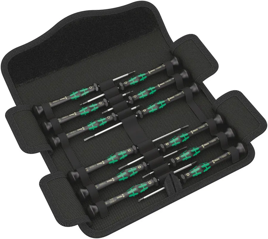 Wera Kraftform Micro 12 Parts Screwdriver Set Precision