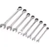 ratchet combination spanner set 4mm to 19 mm