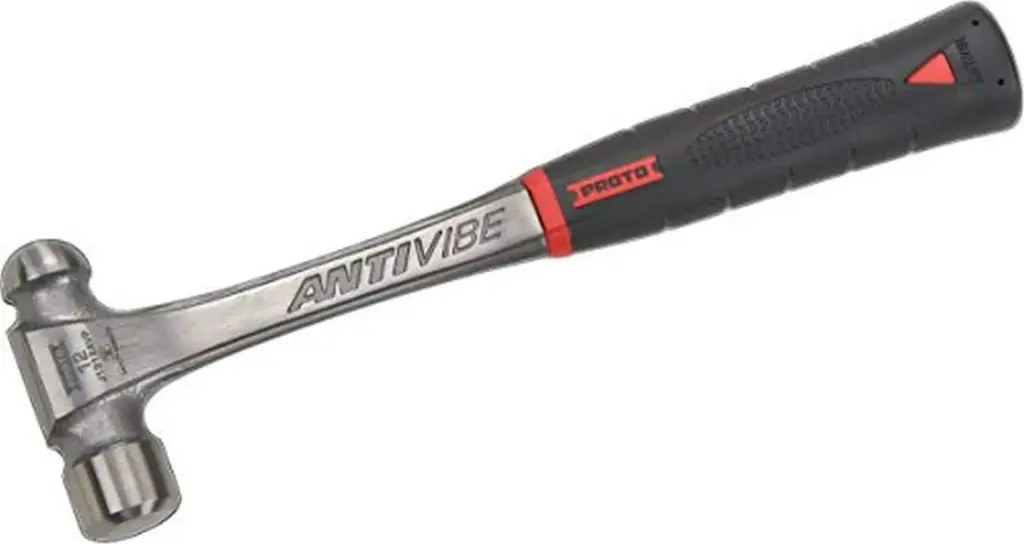 Ball Pein Hammer Antivibe Steel 12 Ounce