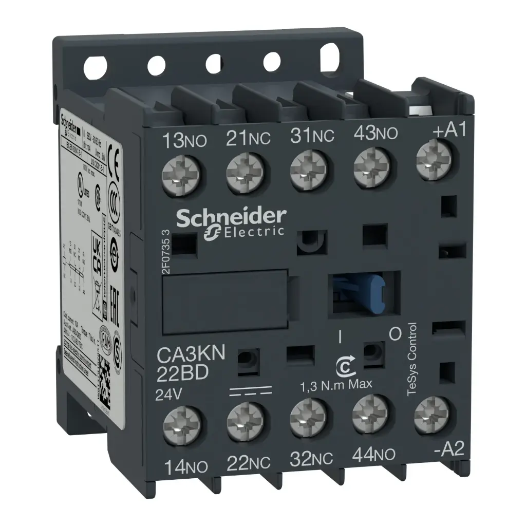 SCHNEIDER CONTROL RELAY CA3KN22MD - Schneider