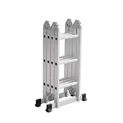 [HW-03-001] Egardenkart Multipurpose Aluminium Ladder 3.7 Mtr (12 Steps)