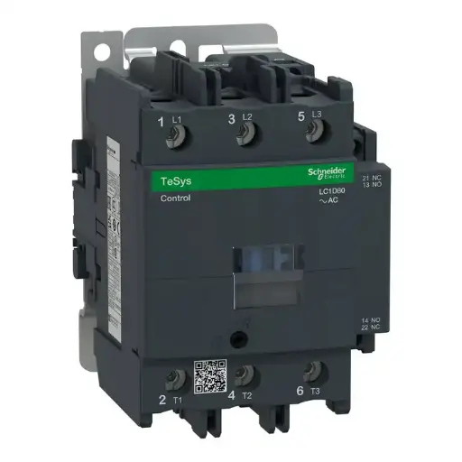 [EL-06-017] Contactor, 3 Pole, 80A, 3 NO, 240V AC coil, 50/60Hz (LC1D80M7) 