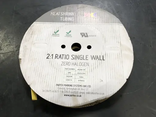 [EL-02-015] Heat Shrinkable Tube 25.4mm – HS2254 Partex (30mtr/Roll)