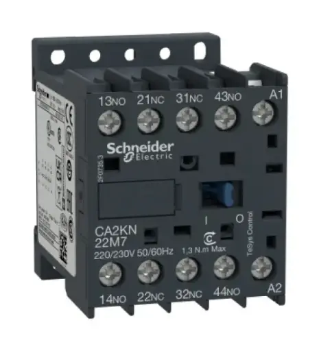 [EL-06-015] Control Relay 2NO+2NC 220-230VAC Coil CA2KN22M7