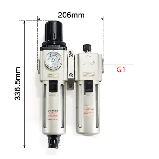 [PN-01-004] FRL Complete set Size 1" reference : GAFC600C25ASG  Airtac 