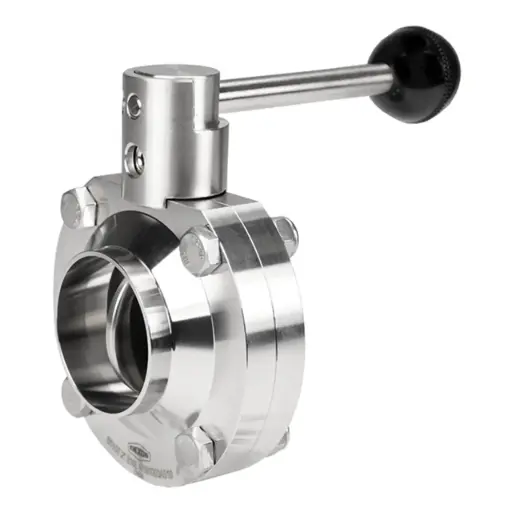 [VA-01-003] SMS Butterfly Valve 38mm SS316L EPDM Food Grade Butterfly Valve Alfa Laval