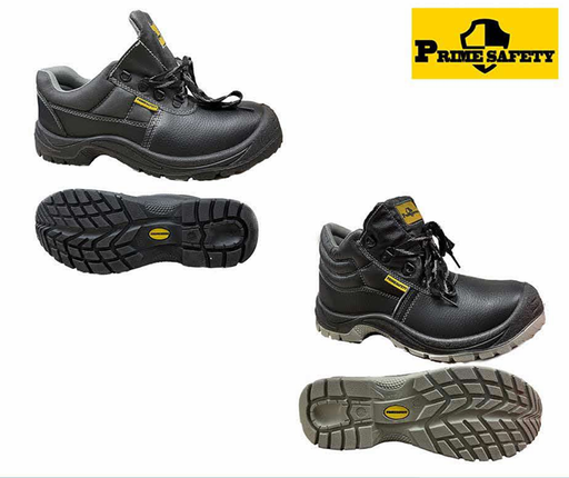 [FS-02-003] Safety Shoes PrimeSafety Steel Toe Black