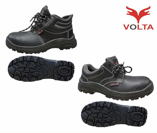 [FS-02-006] Safety Shoes Volta Steel Toe Black