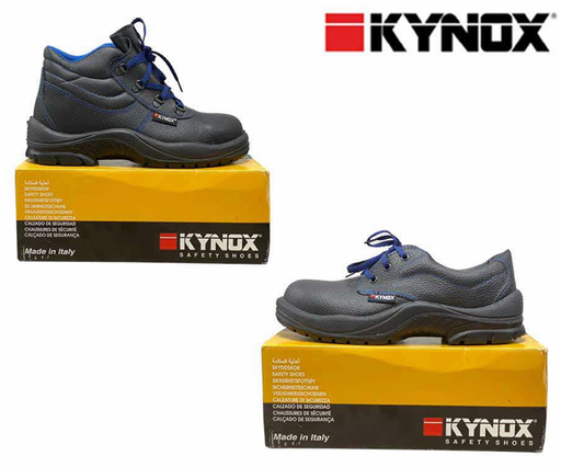 [FS-02-009] Safety Shoes Kynox Steel Toe Black