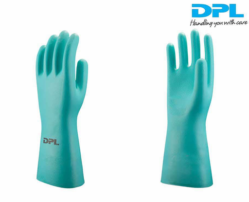[FS-02-027] Chemical Gloves DPL Nitrile Green