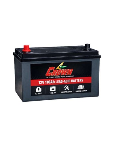 [EB-01-034] Crown 12V 110Ah Lead-Acid Battery