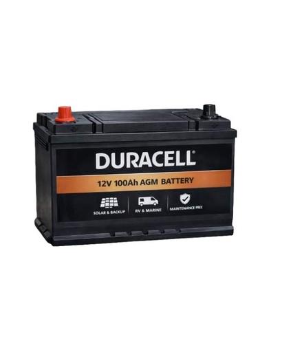 [EB-01-036] Duracell 12V 100Ah AGM Battery