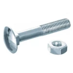 [HW-01-044] Stainless Steel 304 Carriage Bolt Round Head Square Neck,    Size 20 mm    DIN 603
