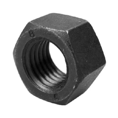 [HW-01-093] Hexagonal Nut  Grade 4.8 Size 10 mm Black Color DIN934