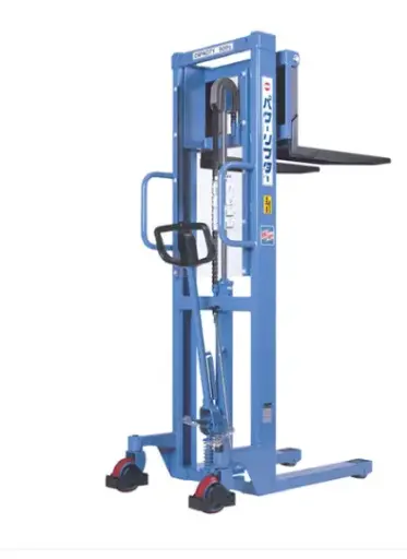 OPK PL-H500 Manual Hydraulic Stacker, 500 kg Capacity, 1.5 m Lift Height (Made in Japan)