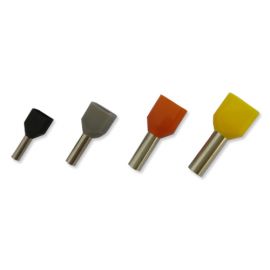 [EL-02-119] TAC Cable Twin End Sleeve (Cord End Twin Terminal)