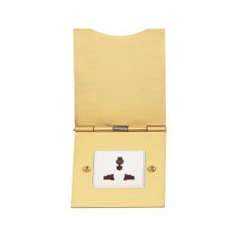[EL-02-158] ElectroBox Open Cover 2/4-Port Floor Box