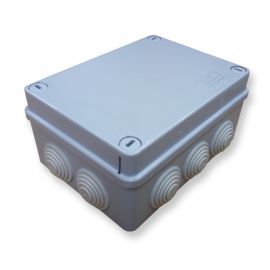 [EL-02-165] ElectroBox PVC Box with Stepped Glands